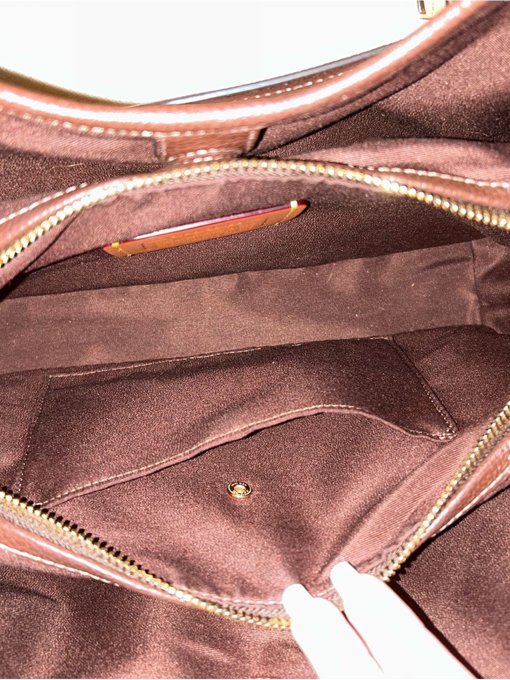 Coach Erin Bag in Maple - Shoulder Bag with Gold Hardware - Picture 3 of 7